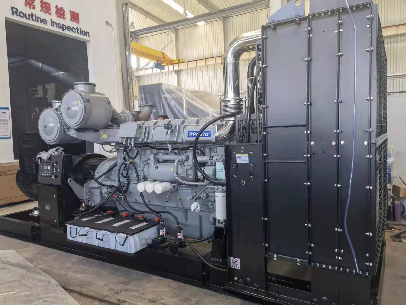 喜迎元旦，珀金斯機組800KW隨時待發